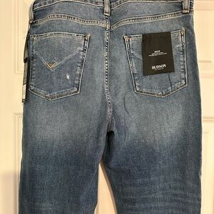 Hudson Jeans Women's Classic Blue Slim Straight Denim